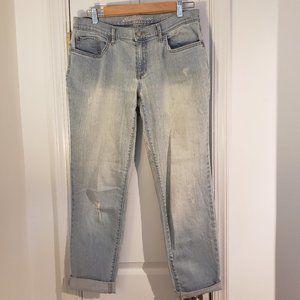 Eddie Bauer Light Wash Boyfriend Jeans